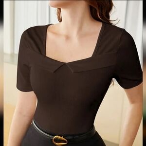 3/$30 Brown Women's T-shirt